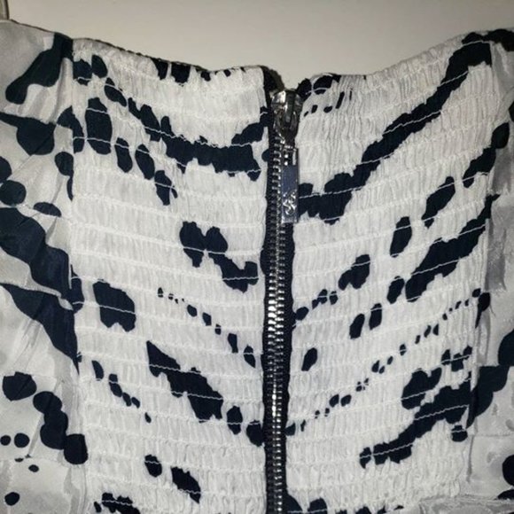 💙 Jessica Simpson Ruffle Dress with removable straps Strapless - Picture 6 of 7